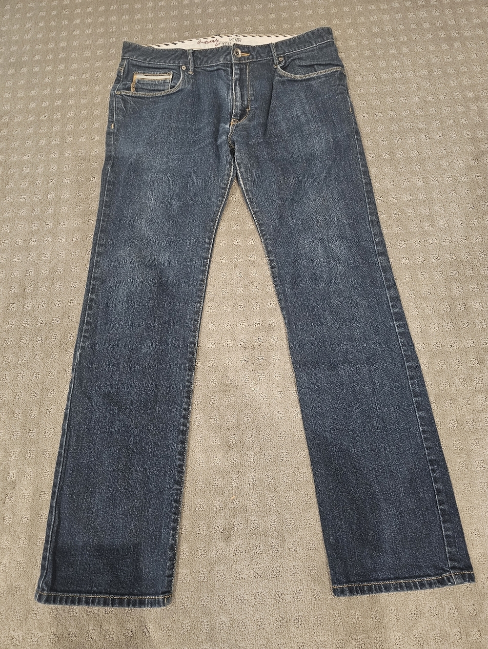 Men’s Customade For You Vans Jeans, 33x32